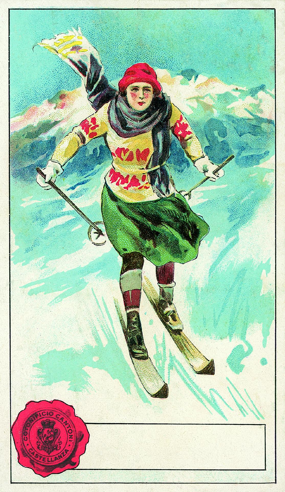 Cantoni cotton mill, yarn label, 1920 - Museo Nazionale della Montagna "Duca Degli Abruzzi" - CAI Torino