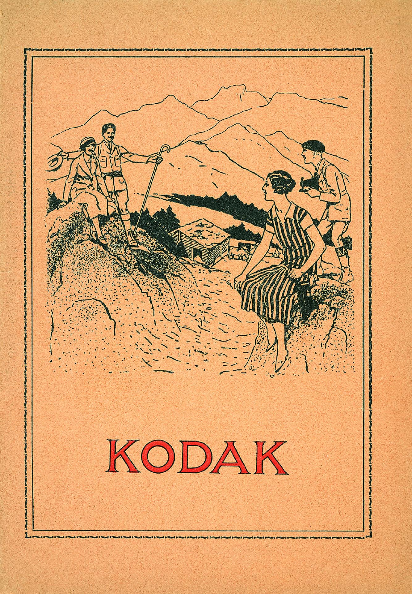 Kodak promotional envelope for 1940 photographs - Museo Nazionale della Montagna "Duca Degli Abruzzi" - CAI Torino
